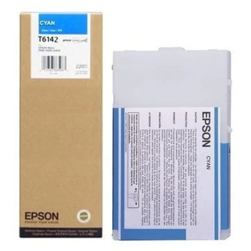 Epson T6142 Cyan Cartouche d'encre d'origine