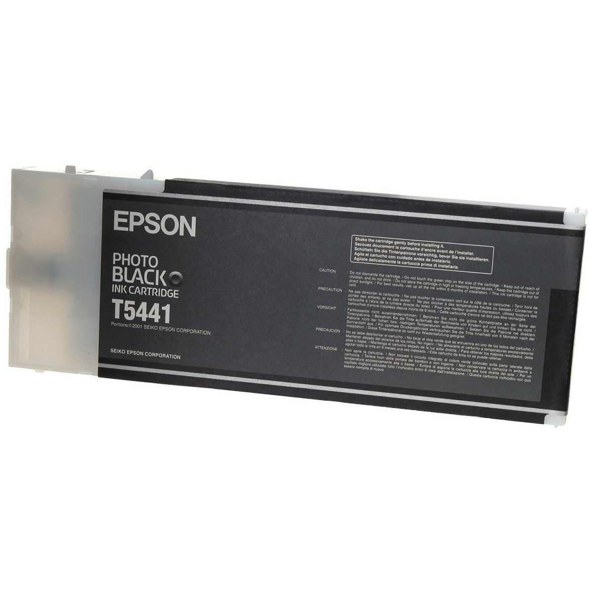 Epson T5441 Photo noir Cartouche d'origine au meilleur prix Epson T5441 Photo noir Cartouche d'origine au meilleur prix