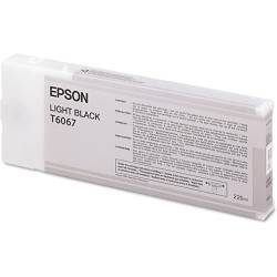 Epson T6067 Noir clair Cartouche d'encre d'origine