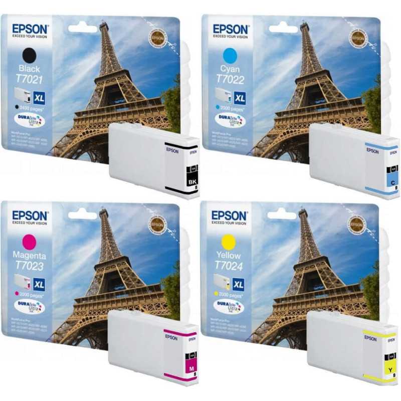 Epson T7021XL/T7022XL/T7023XL/T7024XL moins chères