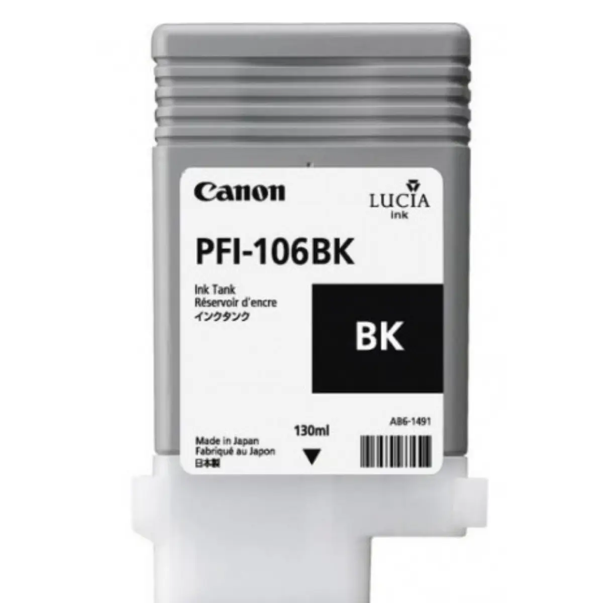 Canon LUCIA PFI-106BK Noir Cartouche d'encre d'origine