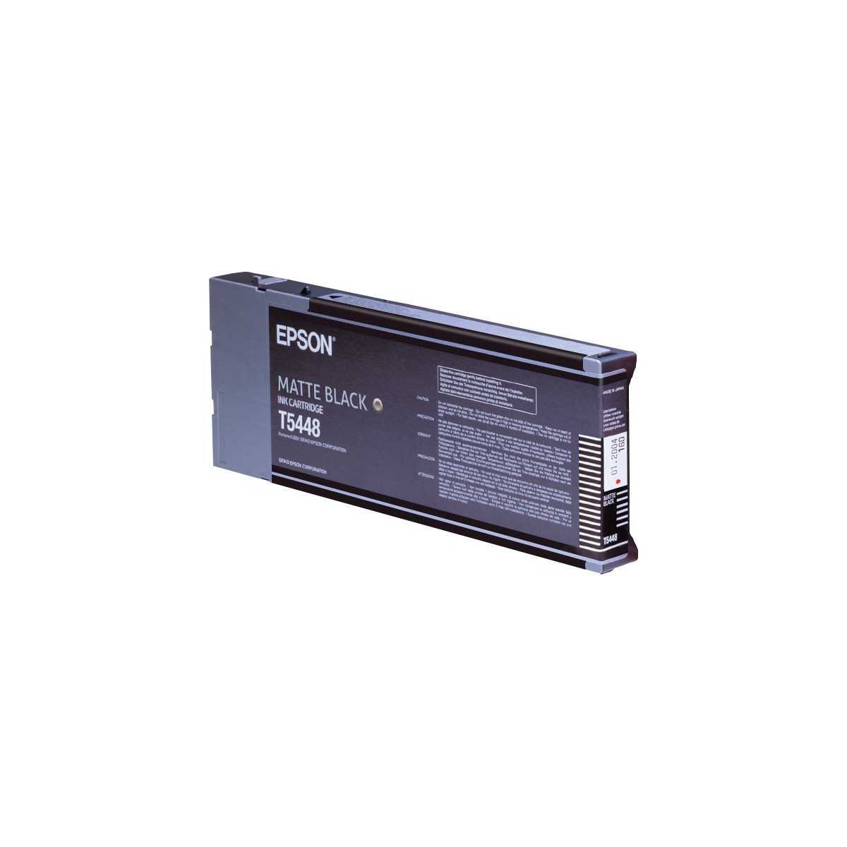 Epson T5448 Noir mat Cartouche d'encre d'origine au meilleur prix Epson T5448 Noir mat Cartouche d'encre d'origine au meilleur prix